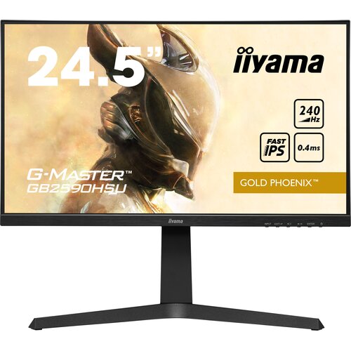 Monitor IIYAMA G-Master GB2590HSU-B1 24.5" 1920x1080px IPS 240Hz 0.4 ms