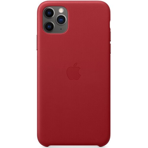Etui APPLE Leather Case do iPhone 11 Pro Max Czerwony
