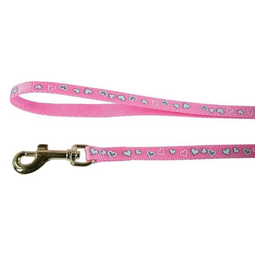 Smycz ZOLUX Serce (100 - 1 cm) Różowy