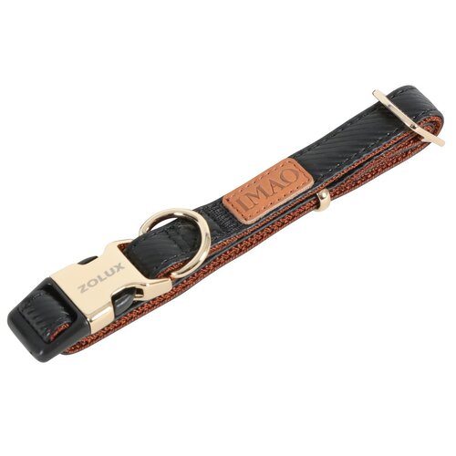 Obroża ZOLUX Imao Mayfair 466769NOI (30 - 51 cm) Czarny
