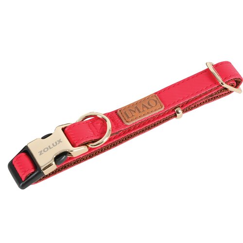 Obroża ZOLUX Imao Mayfair 466769RGE (30 - 51 cm) Czerwony