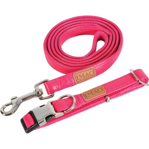 Smycz ZOLUX Imao Piccadilly (120 cm - 20 mm) Fuksja