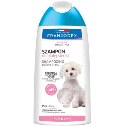 Szampon dla psa FRANCODEX PL do białej sierści 250 ml
