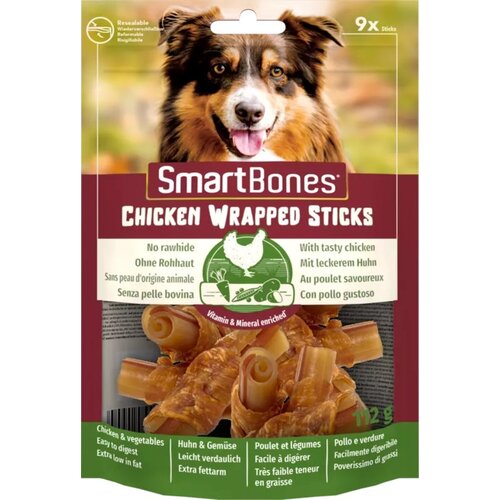 Przysmak dla psa SMART BONES Chicken Wrap Sticks Mini (9 szt.) 112 g