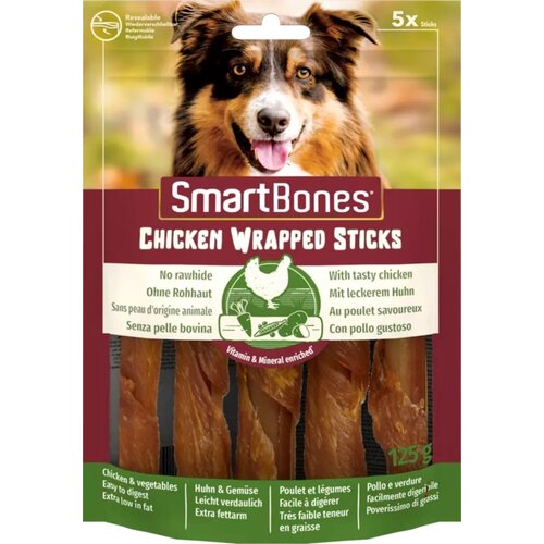Przysmak dla psa SMART BONES Chicken Wrap Sticks Medium (5 szt.) 125 g