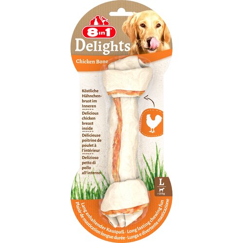 Przysmak dla psa 8IN1 Delights Bone L (1 szt.) 85 g