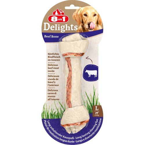 Przysmak dla psa 8IN1 Delights Beef Bone L (1 szt.) 85 g