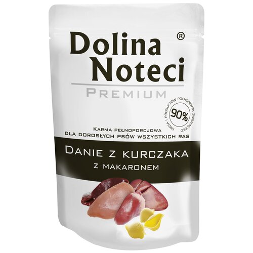 Karma dla psa DOLINA NOTECI Premium Danie z kurczaka z makaronem 100 g
