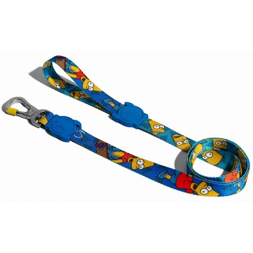 Smycz ZEE DOG Bart Simpson XS (120 x 1 cm) Niebieski