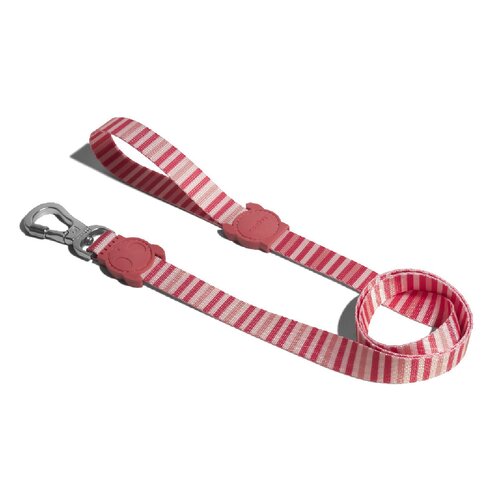 Smycz ZEE DOG Peppermint L (120 x 2.5 cm) Różowy