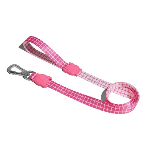 Smycz ZEE DOG Wave Pink XS (120 x 1 cm)
