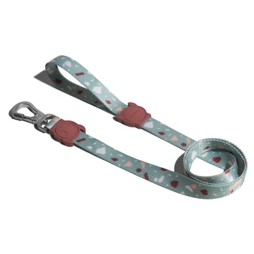 Smycz ZEE DOG Terrazo XS (120 x 1 cm) Zielony
