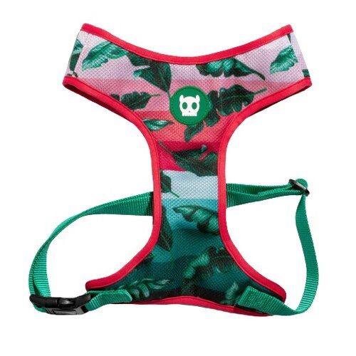 Szelki dla psa ZEE DOG Air Mesh Bali XS Zielono-czerwony
