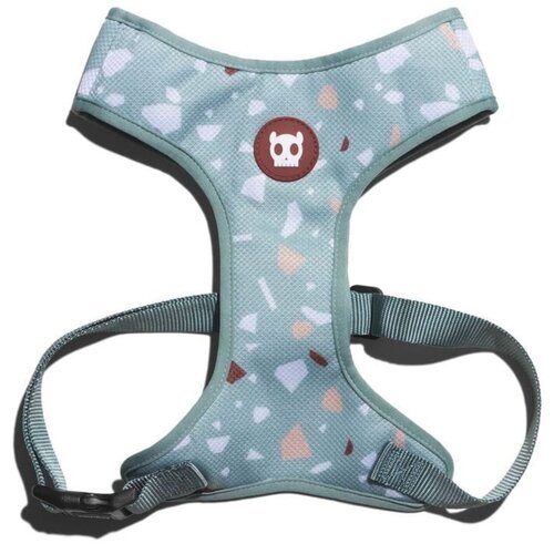 Szelki dla psa ZEE DOG Terrazo Green Air Mesh L