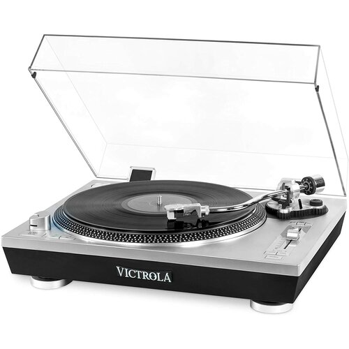 Gramofon VICTROLA VPRO-2000 Srebrny