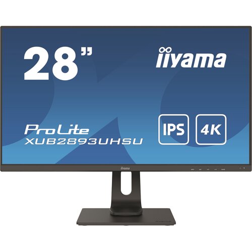 Monitor IIYAMA ProLite XUB2893UHSU-B1 28" 3840x2160px IPS 3 ms