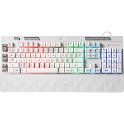 Klawiatura REDRAGON K512W Shiva RGB Biały