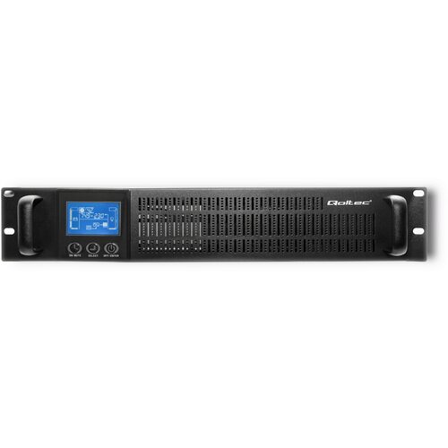 Zasilacz UPS QOLTEC Rack 3kVA 2400W LCD