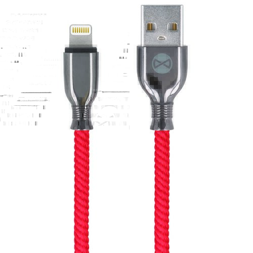 Kabel USB - Lightning FOREVER Tornado GSM097156 1m Czerwony