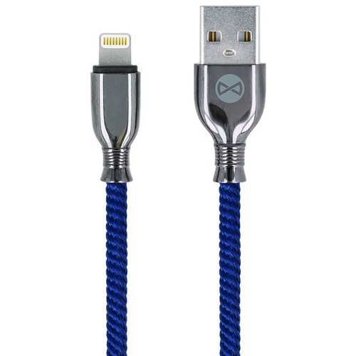 Kabel USB - Lightning FOREVER Tornado GSM097155 1m Granatowy