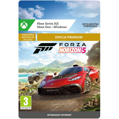 Kod aktywacyjny Forza Horizon 5 Premium Edition Gra PC / XBOX ONE (Kompatybilna z Xbox Series X)
