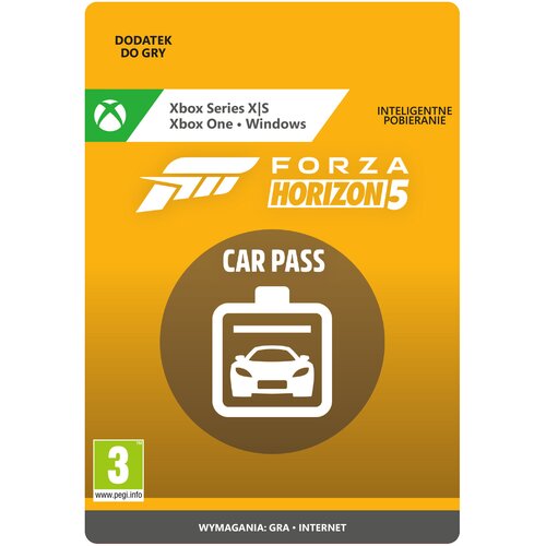 Sluit een verzekering af scheuren milieu Kod aktywacyjny Forza Horizon 5 Car Pass PC / XBOX ONE (Kompatybilna z Xbox  Series X) - niskie ceny i opinie w Media Expert