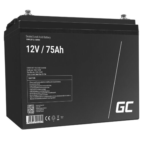 Akumulator GREENCELL AGM25 75Ah 12V