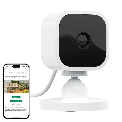 Kamera BLINK Mini Compact Wewnętrzna, Wi-Fi Biały