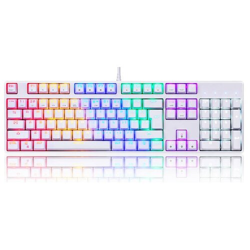 Klawiatura MOTOSPEED CK107 Rainbow Red