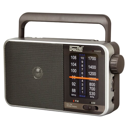 Radio DARTEL RD-15 Grafitowo-srebrny