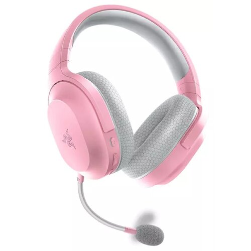 Słuchawki RAZER Barracuda X Quartz Bezprzewodowe, Nauszne, Dźwięk przestrzenny Różowy