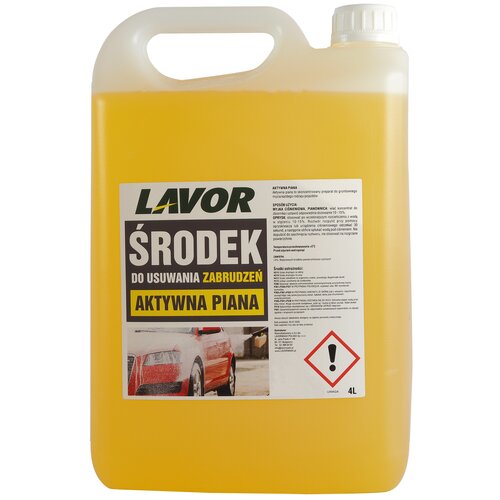 Aktywna piana do mycia samochodów LAVOR 3.697.0091 4000 ml