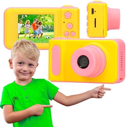 Aparat dla dzieci EXTRALINK Kids H8 Różowy