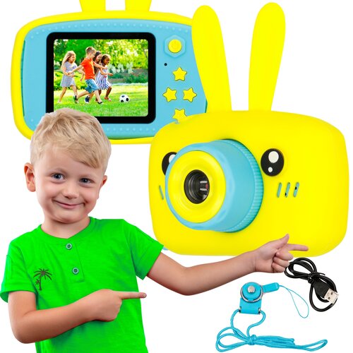 Aparat dla dzieci EXTRALINK Kids Camera H23 Żółty