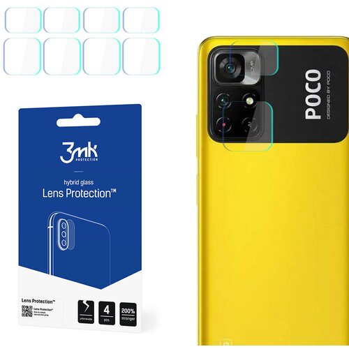 Szkło hybrydowe 3MK Lens Protection do Xiaomi Poco M4 Pro 5G