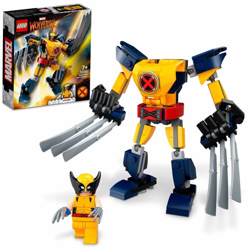 LEGO Marvel Mechaniczna zbroja Wolverine'a 76202