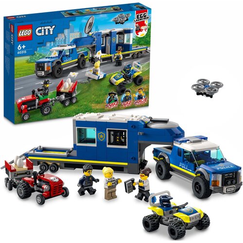 LEGO 60315 City Mobilne centrum dowodzenia policji