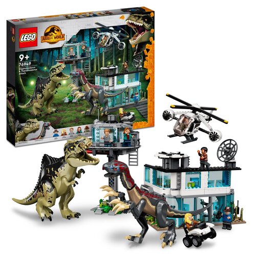 LEGO 76949 Jurassic World Atak giganotozaura i terizinozaura