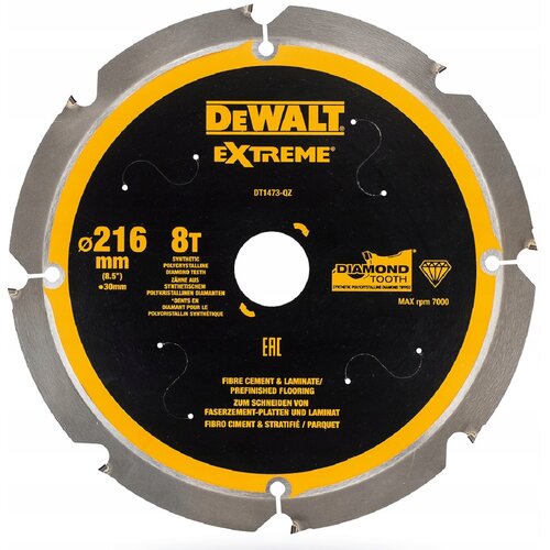Tarcza do cięcia DEWALT DT1473-QZ 216 mm