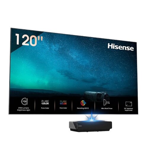 Laser TV HISENSE 120L5F 120" 4K Dolby Atmos