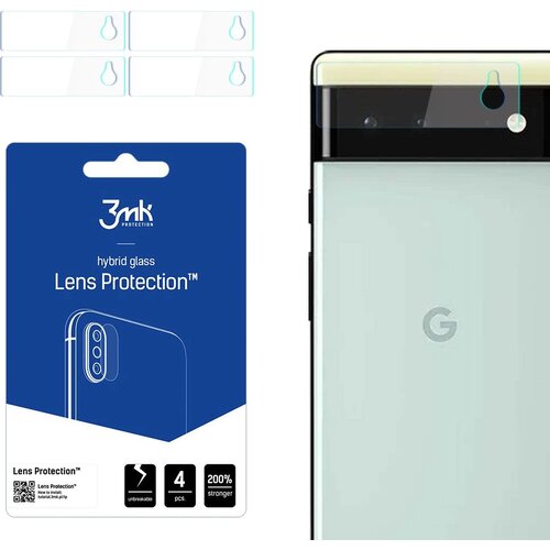 Szkło hybrydowe na obiektyw 3MK Lens Protection do Google Pixel 6 5G