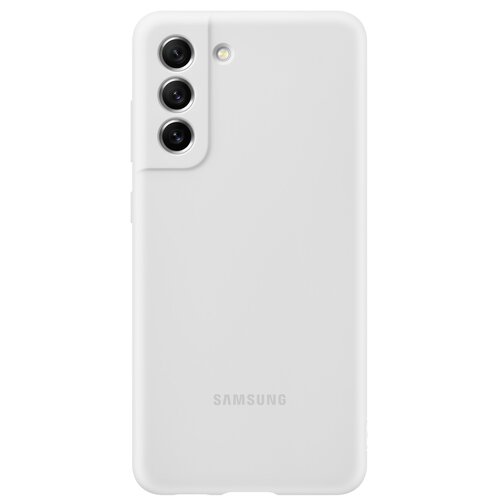 Etui SAMSUNG Silicone Cover do Galaxy S21 FE EF-PG990TWEGWW Biały