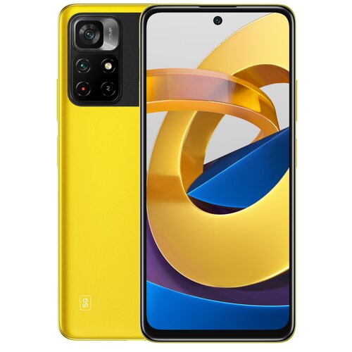 Smartfon XIAOMI Poco M4 Pro 6/128GB 5G 6.6" 90Hz Żółty