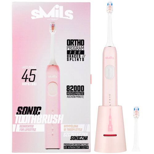 Szczoteczka soniczna VITAMMY Smils Różowy