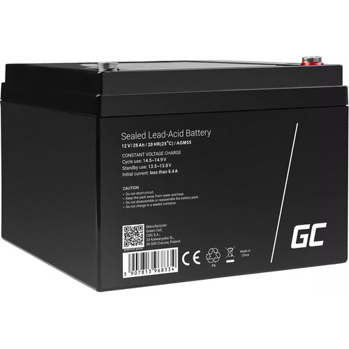 Akumulator GREENCELL AGM55 28Ah 12V