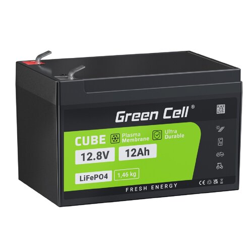 Akumulator GREEN CELL CAV08 12Ah 12.8V