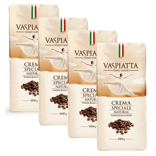 Kawa ziarnista VASPIATTA Crema Speciale 4 x 1 kg
