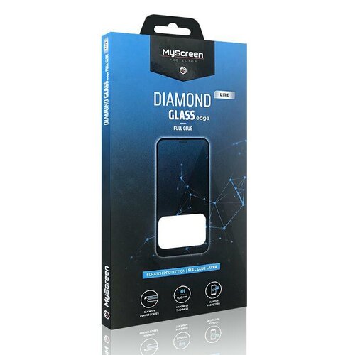 Szkło hartowane MYSCREEN Diamond Glass Lite Edge Full Glue do Oppo Reno 6 4G/5G Czarny