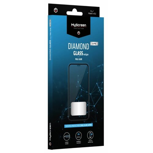 Szkło hartowane MYSCREEN Diamond Glass Lite Edge Full Glue do Realme GT Neo2T Czarny