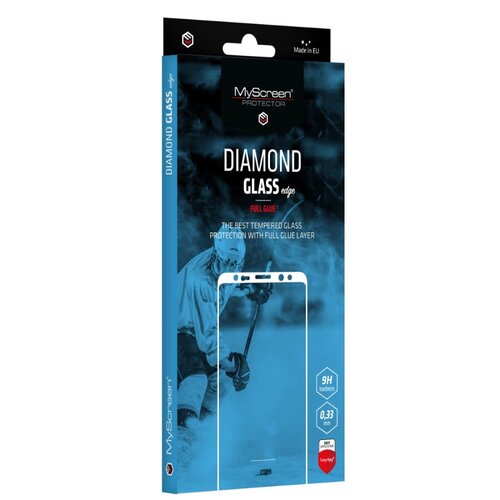 Szkło hartowane MYSCREEN Diamond Glass Edge Full Glue do Oppo Reno 6 4G/5G Czarny